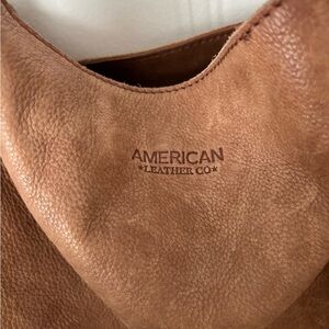 American Leather Co. Women's Tan Shoulder Bag